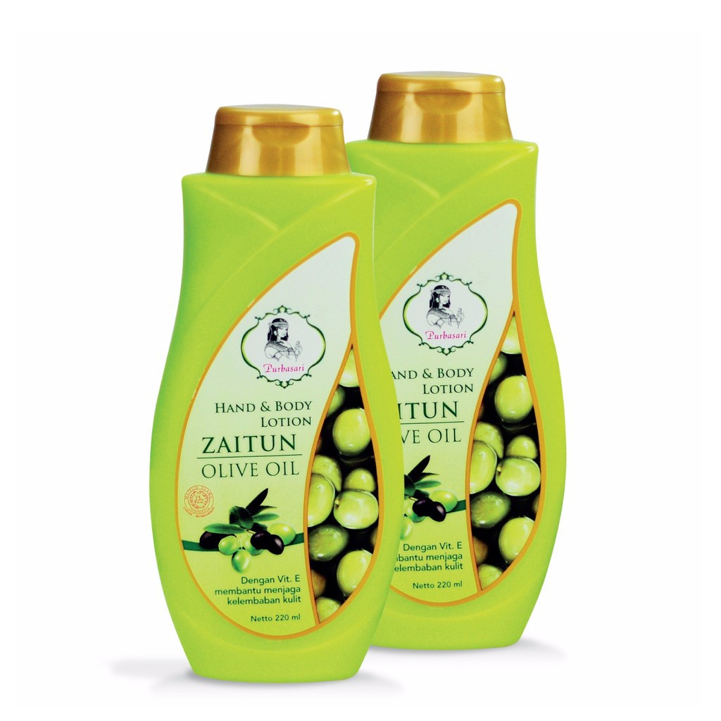 PURBASARI Hand &amp; Body Lotion Zaitun 100ml  220ml (BPOM)  (VH)