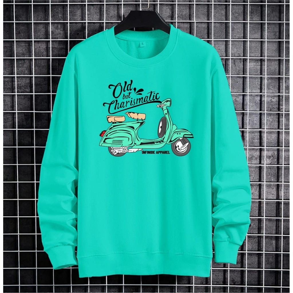 COD/ARPIOSSHOP - BAJU OLD VESPA - SWEATER PRIA WANITA KEREN MODEL KEKINIAN