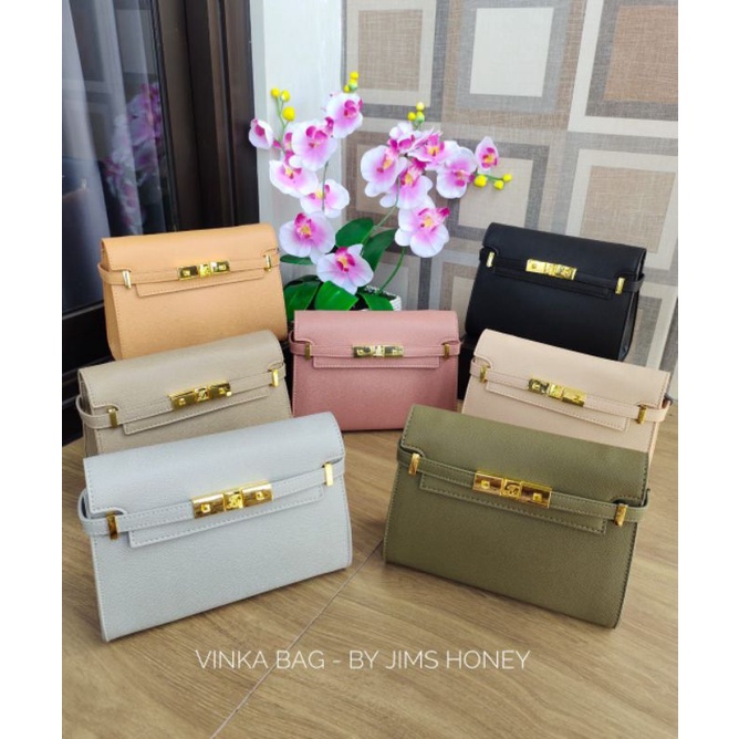 VINKA ❤️ GRATIS BOX ❤️ BAG JIMSHONEY ORIGINAL TERBARU KUALITAS IMPORT