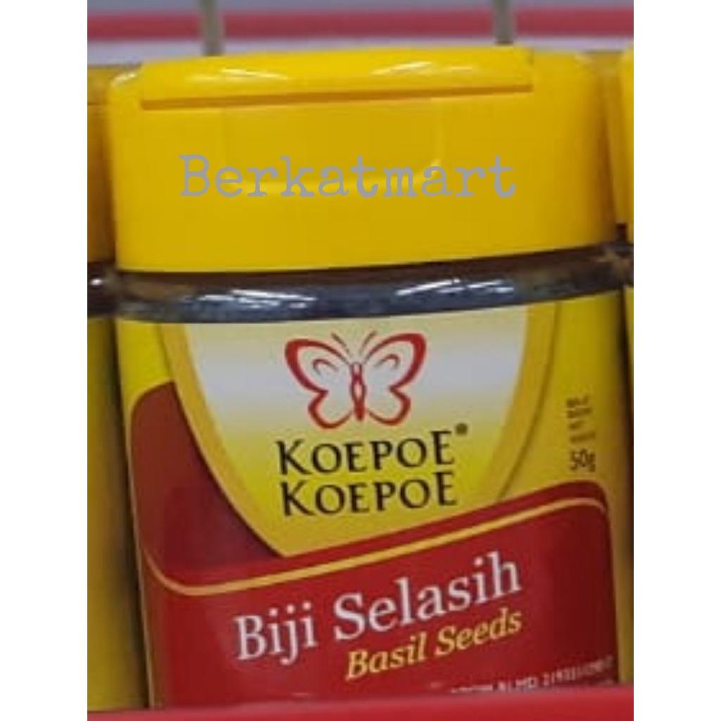 

Biji Selasih Koepoe Koepoe Basil Seeds 50 gr kupu kupu murah