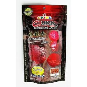 Okiko Platinum Head Up Quick red Louhan Pelet Ikan Louhan Premium Original Asli Okiko