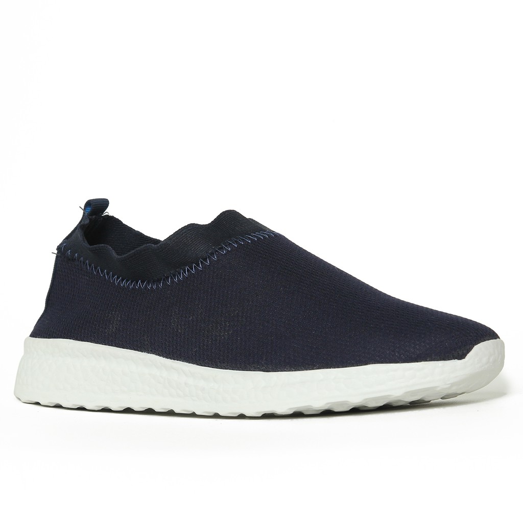 Sneakers Casual Pria / Sneaker Pria / Sepatu Import Lyon in Navy Blue