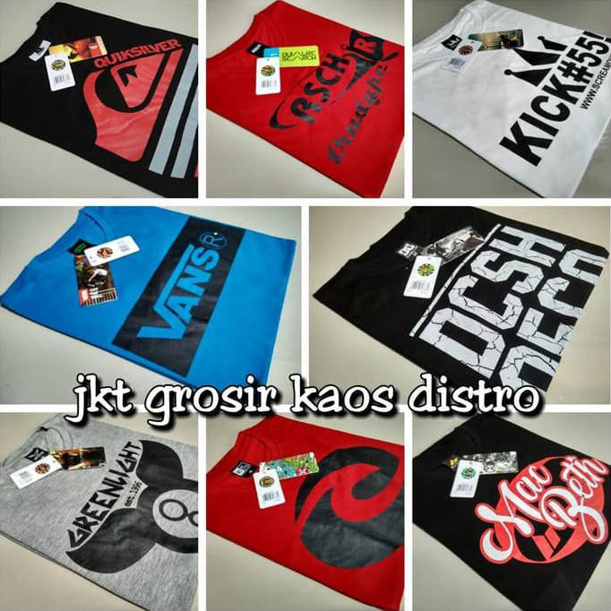 TERLARIS Grosir kaos distro berkwalitas / grosir kaos distro /kaos distro murah