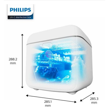 UV-C disinfection box 10L philips