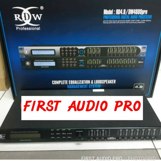 DIGITAL AUDIO PROCESSOR RDW DLMS MANAGEMENT SPEAKER RDW RD4.8 ORIGINAL