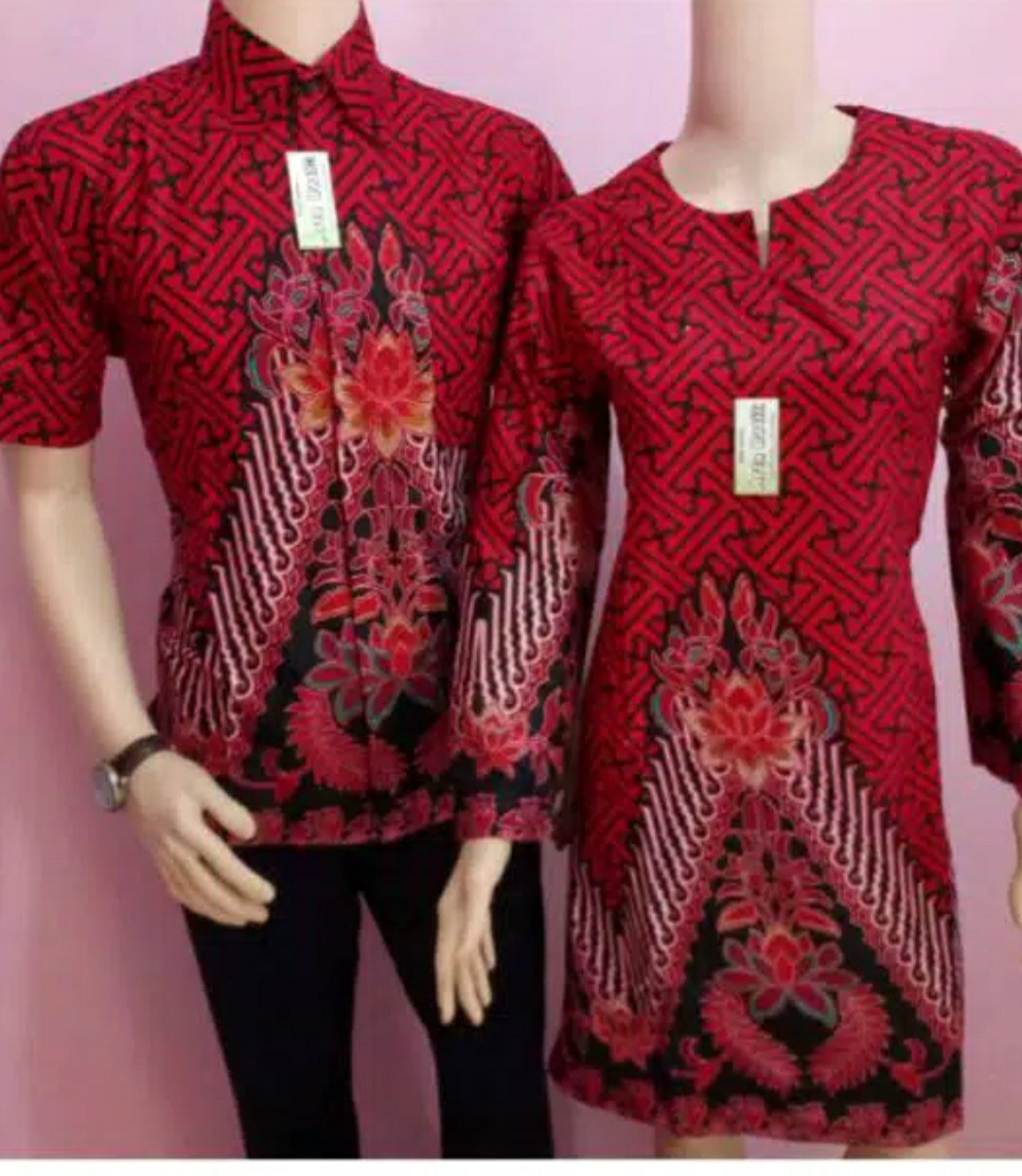 Sarimbit Tunik L Arta Batik L Batik Kantor L Seragam Batik L Ready Jumbo
