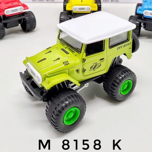 Diecast Mobil Jeep Offroad Metal - Miniatur Mobil Jeep Offroad Metal