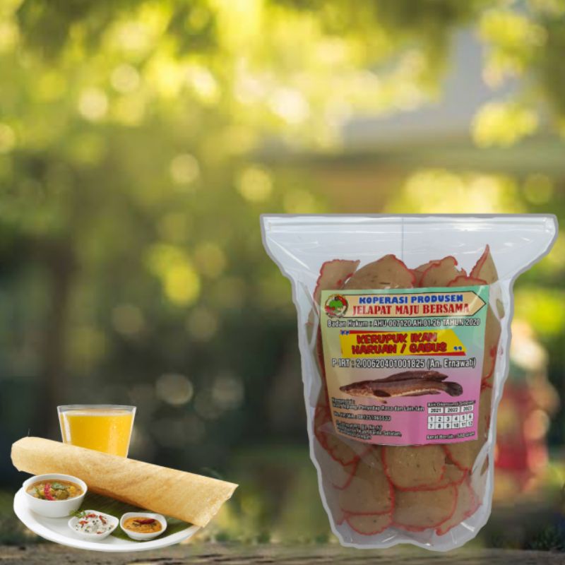 

Kerupuk Ikan Gabus/Haruan 500 gram