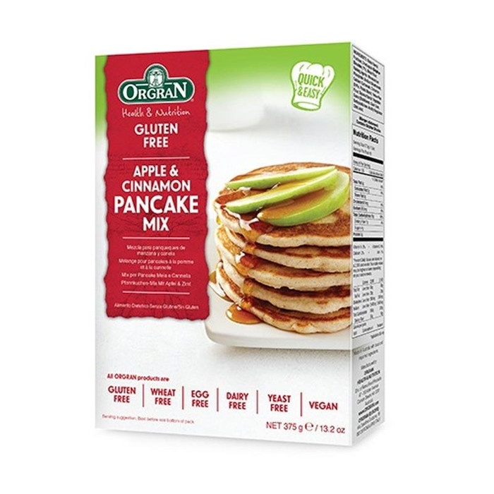 

MURAH Orgran Apple & Cinnamon Pancake Mix Tepung Kue Pancake 375gr