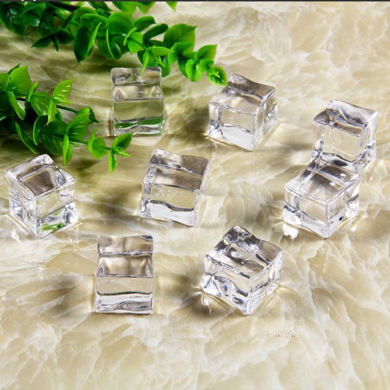 es batu palsu 2x2cm - ice cube fake - es batu artificial - properti foto - photography