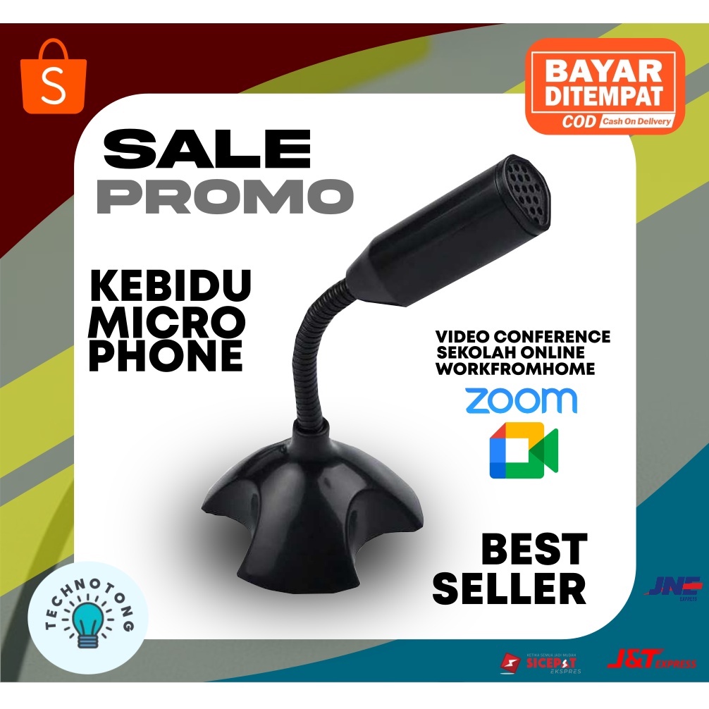 KEBIDU MICROPHONE LAPTOP  / Mic Laptop / Microphone / Microphone Condenser / Mic Condenser