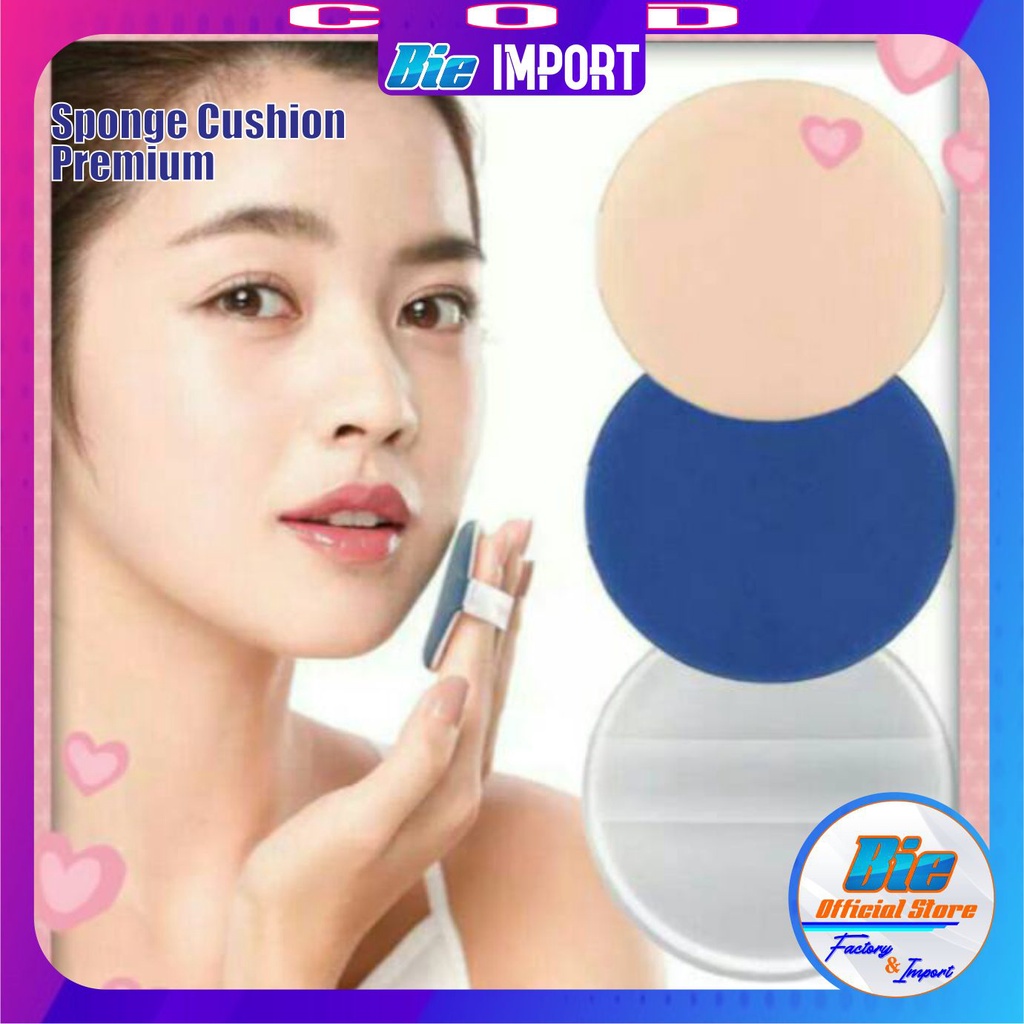 Isi 5 Sponge Make Up  Cushion Premium / Spon Bedak Korean Style Import