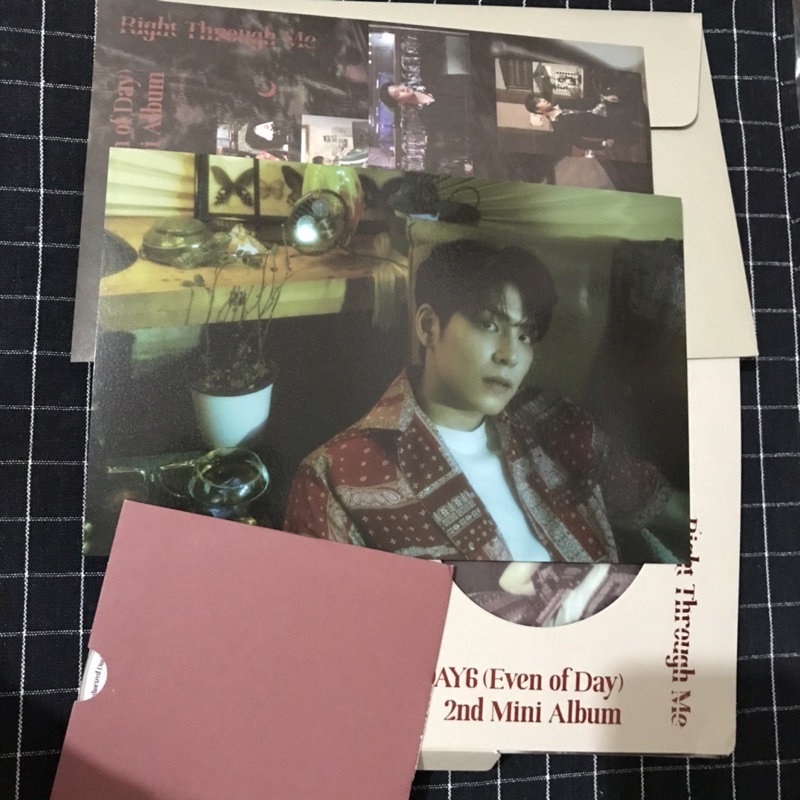 [READY STOCK] Day6 Even of day 2nd Mini album Right Through Me RTM EOD Photocard MMT