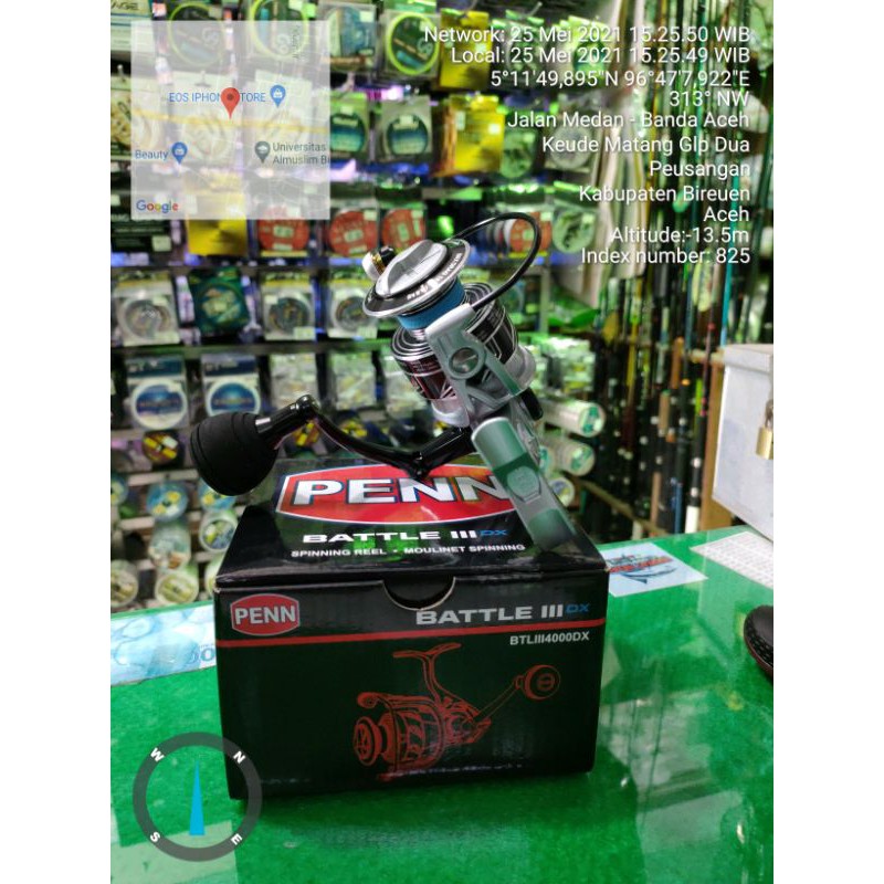 REEL PENN BATTLE III DX