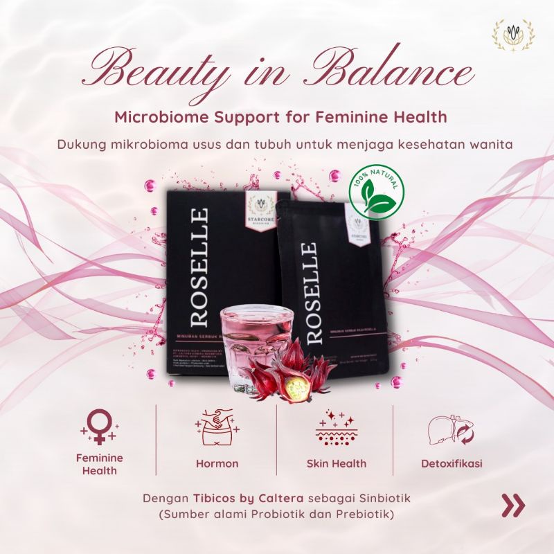 

Starcore Biodrink Roselle (berat bersih 12.5gr @15sachets)