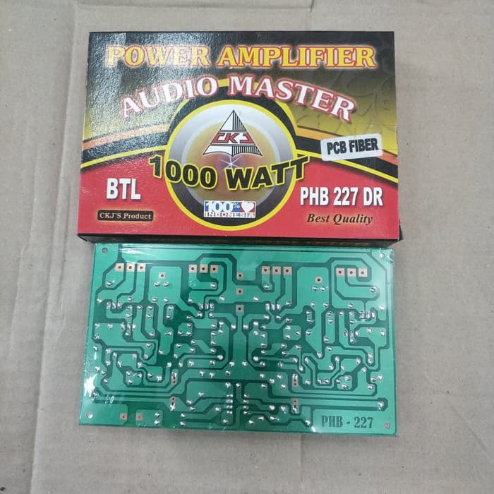 Kit power BTL 1000watt / BTL 1000watt pcb fiber