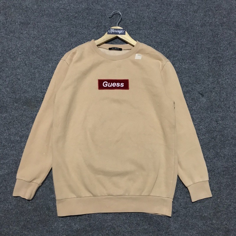 Guess Sweater Mustard Second Original Size M