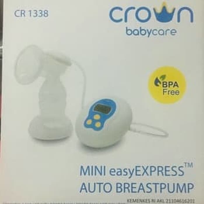 Crown Easyexpress Mini CR1338 Auto Breast Pump Pompa ASI Elektrik