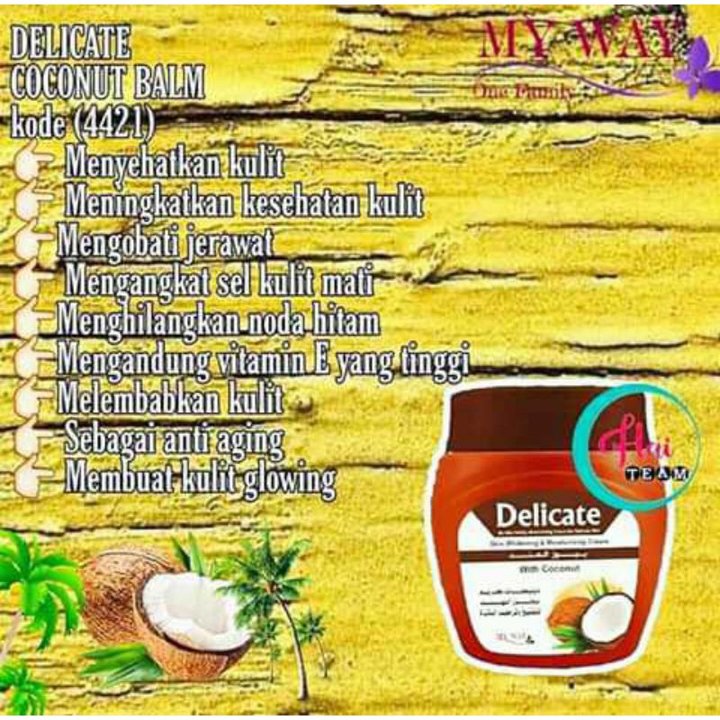 MY WAY - Delicate Skin Cream