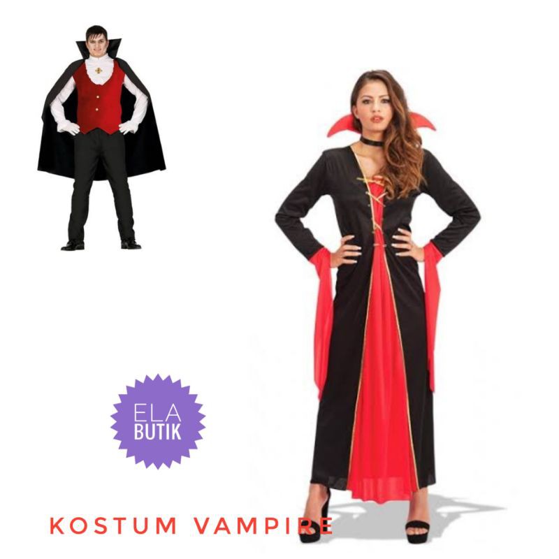 kostum vampir-dewasa-dracula princess-kostum halloween