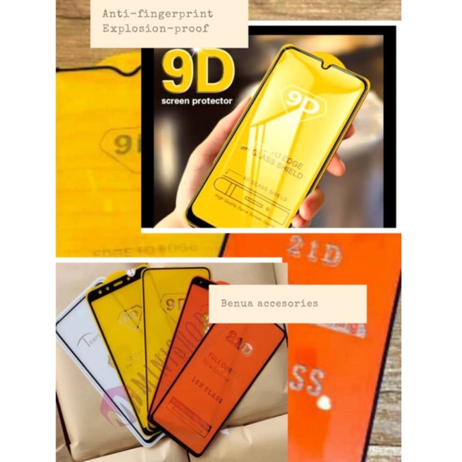 (ba) TEMPERED GLASS FULL 9D SAMSUNG A10/A10S/A11/A01/A02/A02S/A20/A20S/A31/A51/A70/A80