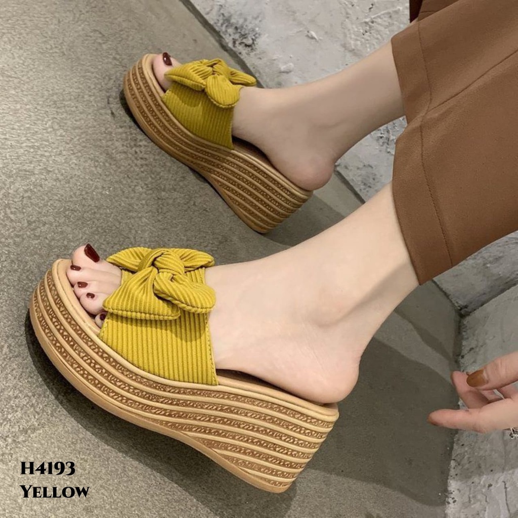 PRF Wedges sandals Ribbon H4193