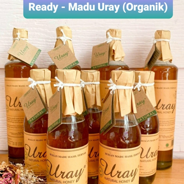 

Madu Uray Natural Grade A - 330ml dan 640ml - Botol 330ml