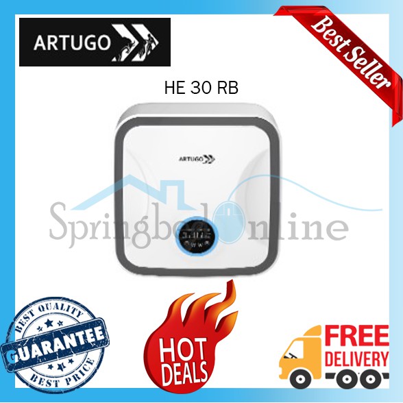 ARTUGO Electric Water Heater Remote Control 30 Liter - HE 30 RB