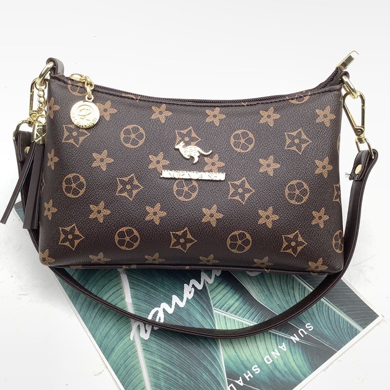 GI 8863 RISCE TAS SELEMPANG 2 TALI IMPORT WANITA CEWEK PEREMPUAN JAKARTA BATAM JT