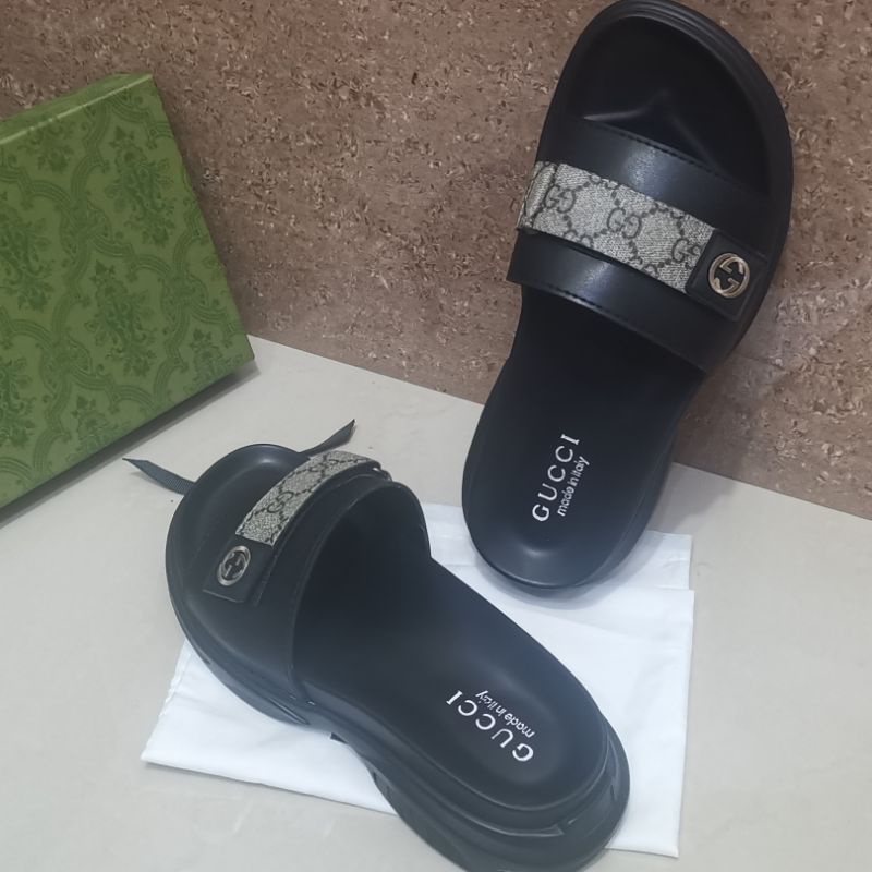 sandal pria gc mirror sendal cowok selop slippers men