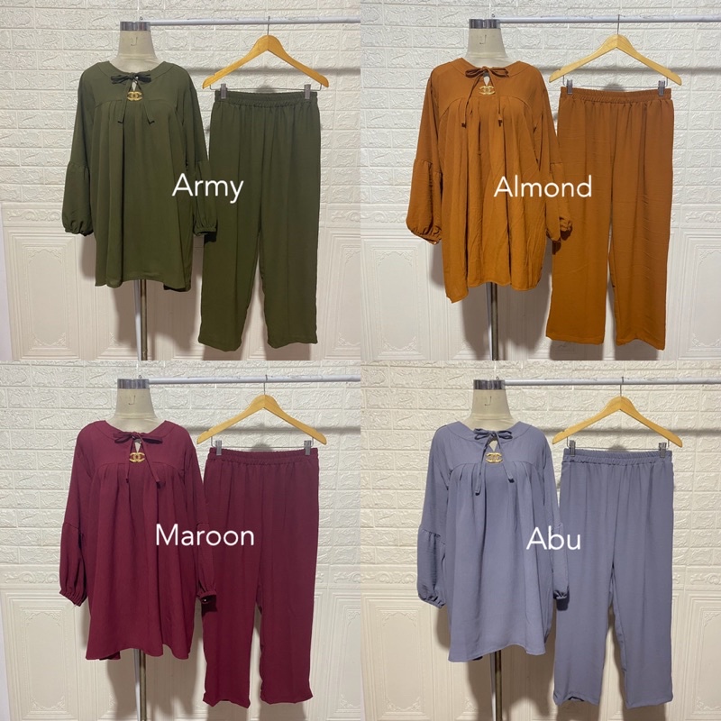 ONE SET CRINKLE STELAN FREE BROS SET JUMBO XXL FLOREN PITA GROSIR MODELLANO