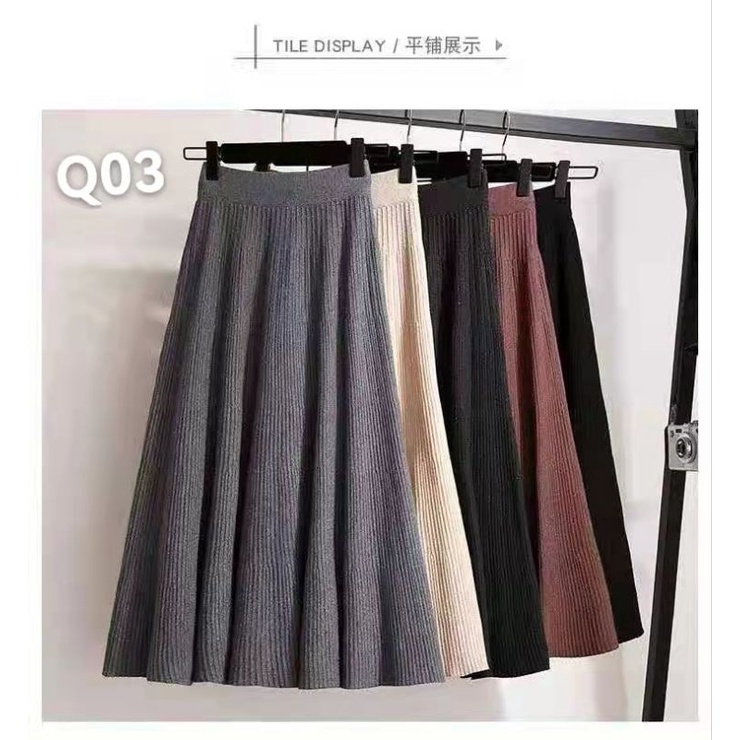 ROK RAJUT MIDI PREMIUM IMPORT PAYUNG