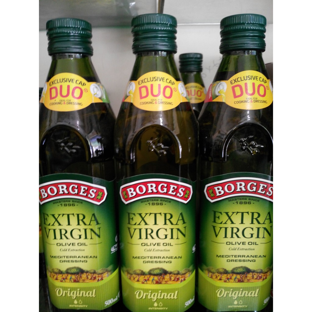 Minyak Zaitun Borges 500 Ml 500ml Olive Oil Extra Virgin Evoo Shopee Indonesia