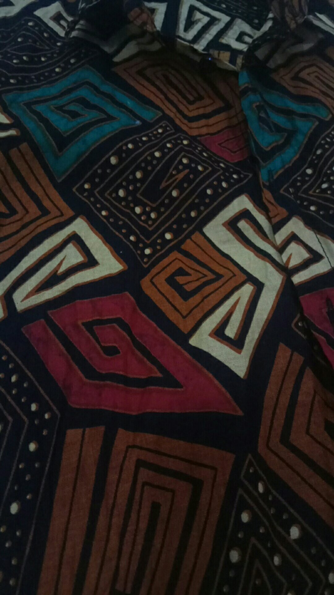 Kemeja Batik Anak Kencana Ungu 03