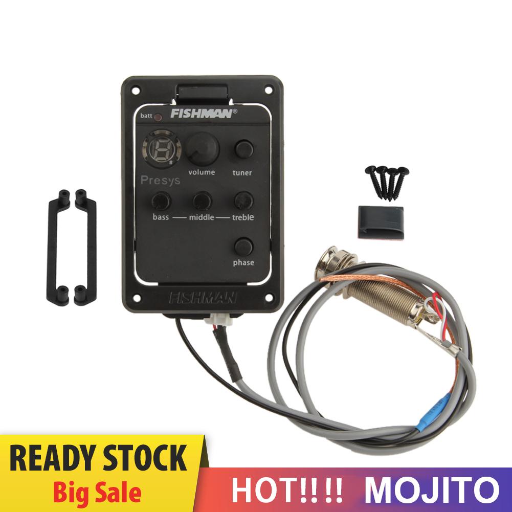 Tuner Pickup Gitar Akustik Equalizer Onboard Preamp Untuk Fishman 101