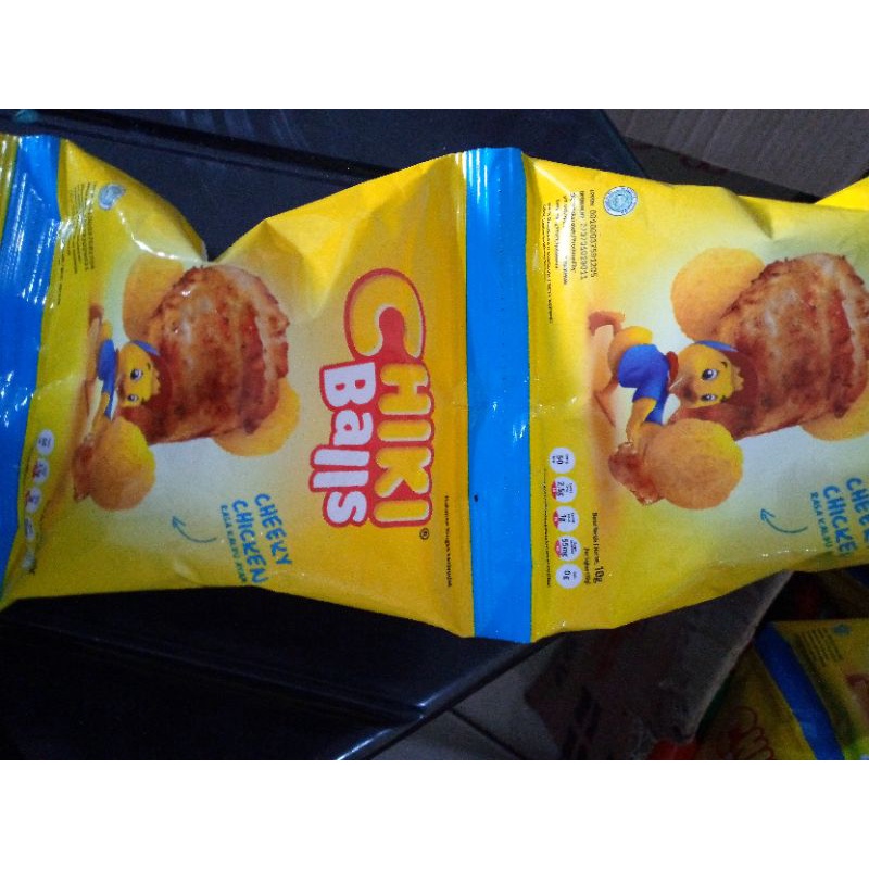 Ciki Ball Chiki Balls Rasa ayam/renceng snack makanan ringan jajanan jadul murah
