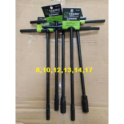  KUNCI T TEKIRO 6 PCS 8 10 12 13 14 17 MM SOK T TEKIRO 