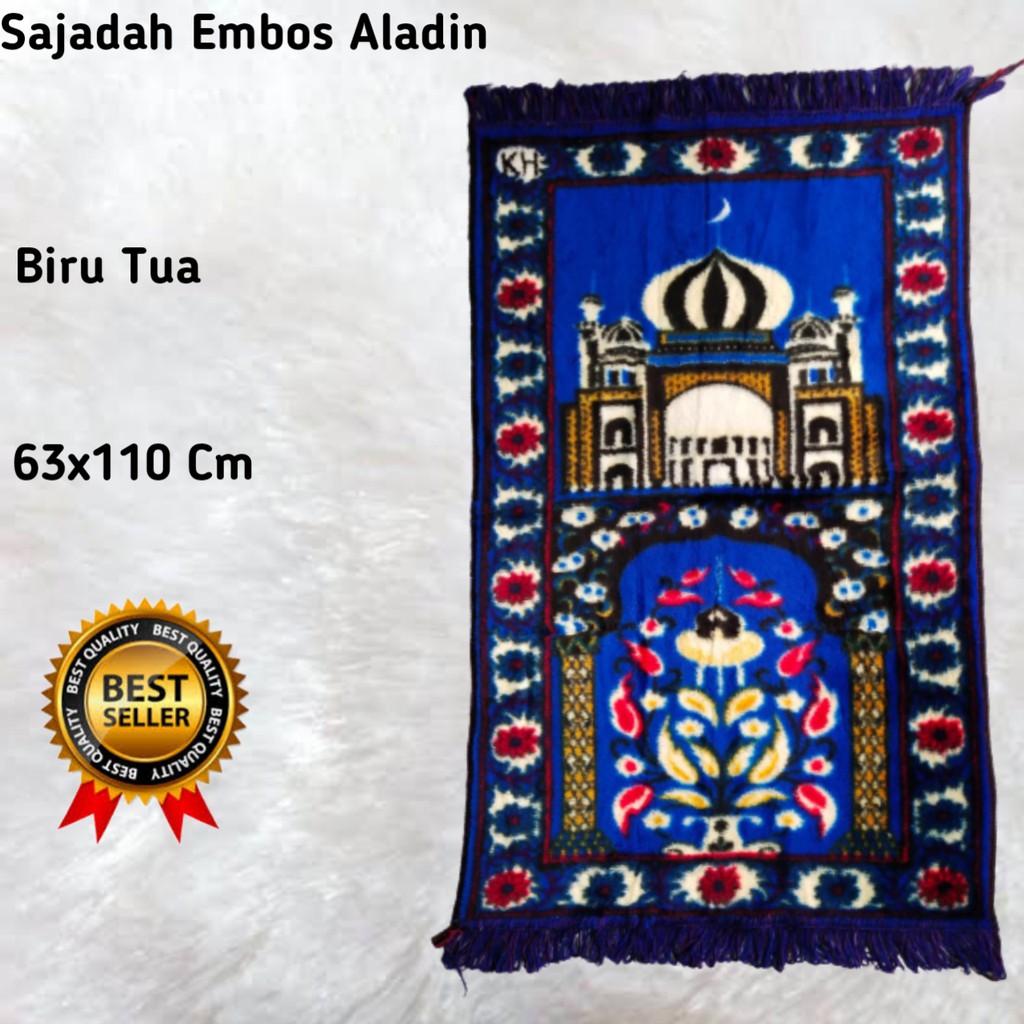 SAJADAH EMBOSS ALADIN LEMBUT/HARGA GROSIR/BEST SELLER/BISA BAYAR DI TEMPAT