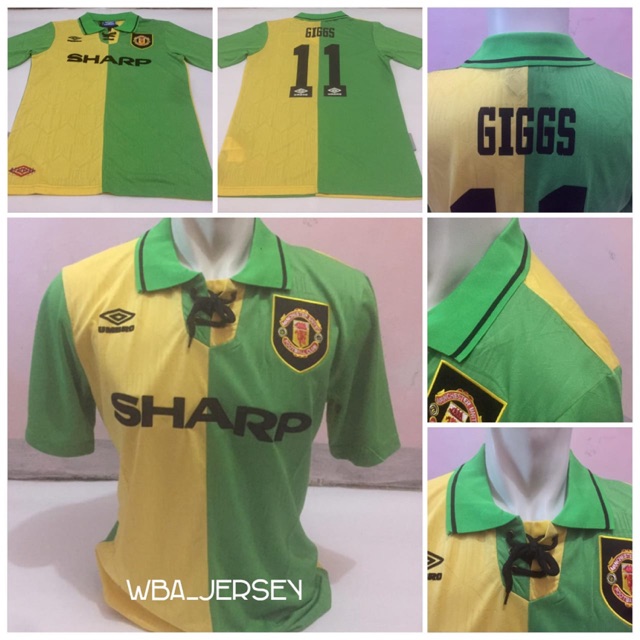 Jersey Manchester United retro 3rd 1992 1993 1994 1995 1996