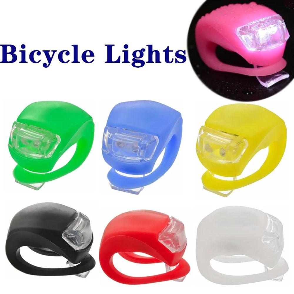 Agustina Lampu Depan Sepeda Aksesoris Sepeda Lampu Belakang Sepeda Bersepeda Luar Ruangan Safety Warning Lamp Bike Lamp 3mode Bike Light