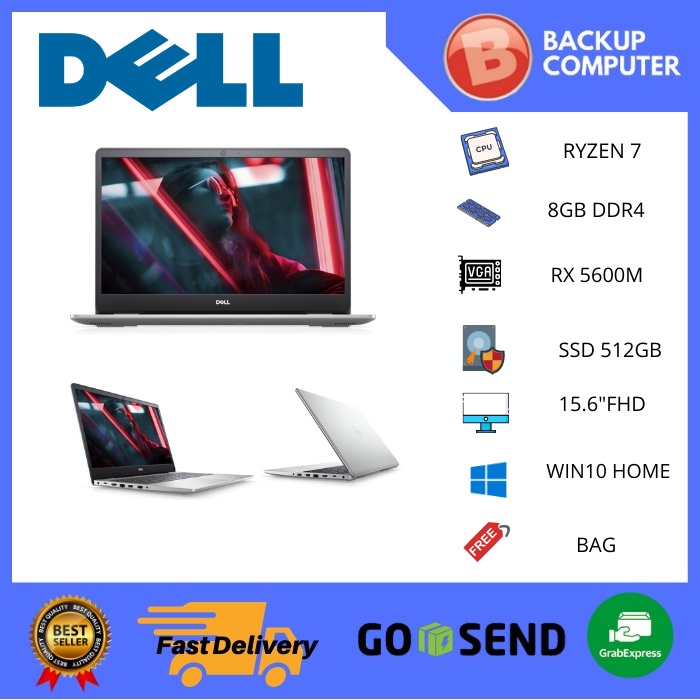 DELL INSPIRON 15 G5 5505 RYZEN 7 8GB 512SSD NO FINGER