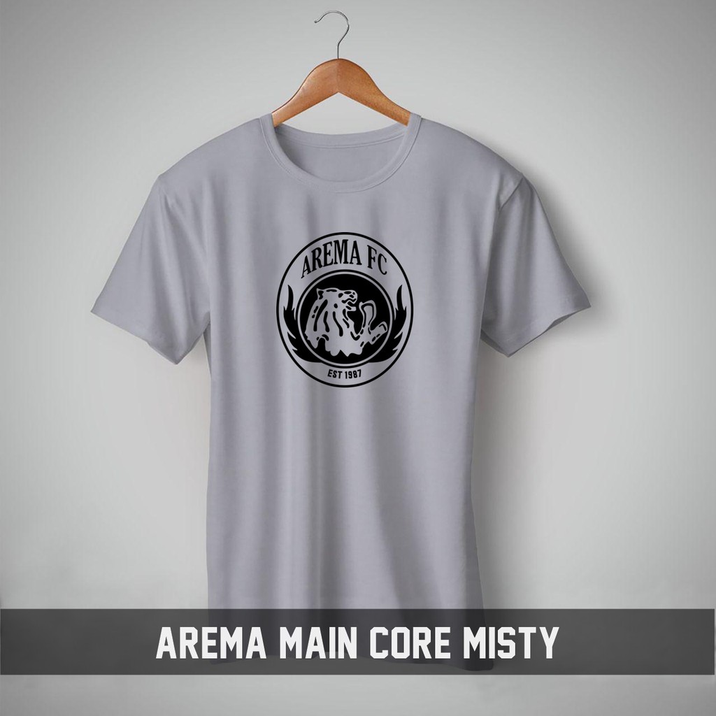 Kaos Pria BIG SIZE AREMA Lengan Pendek Cotton Combed 30s Size M L XL 2XL 3XL 4XL 5XL