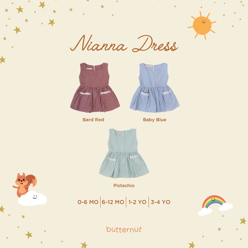 BUTTERNUT - NIANNA DRESS