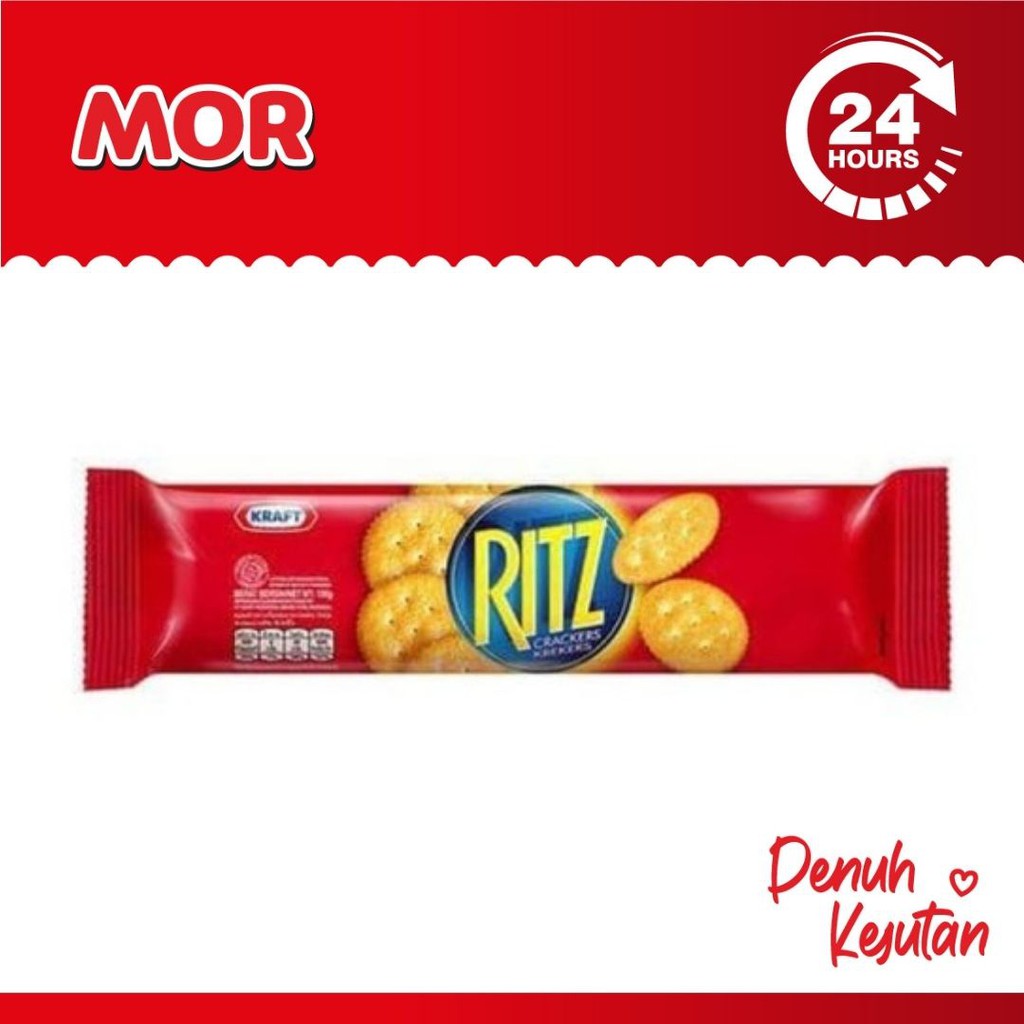 

RITZ Crackers Original Biskuit Crunchy 100 gr