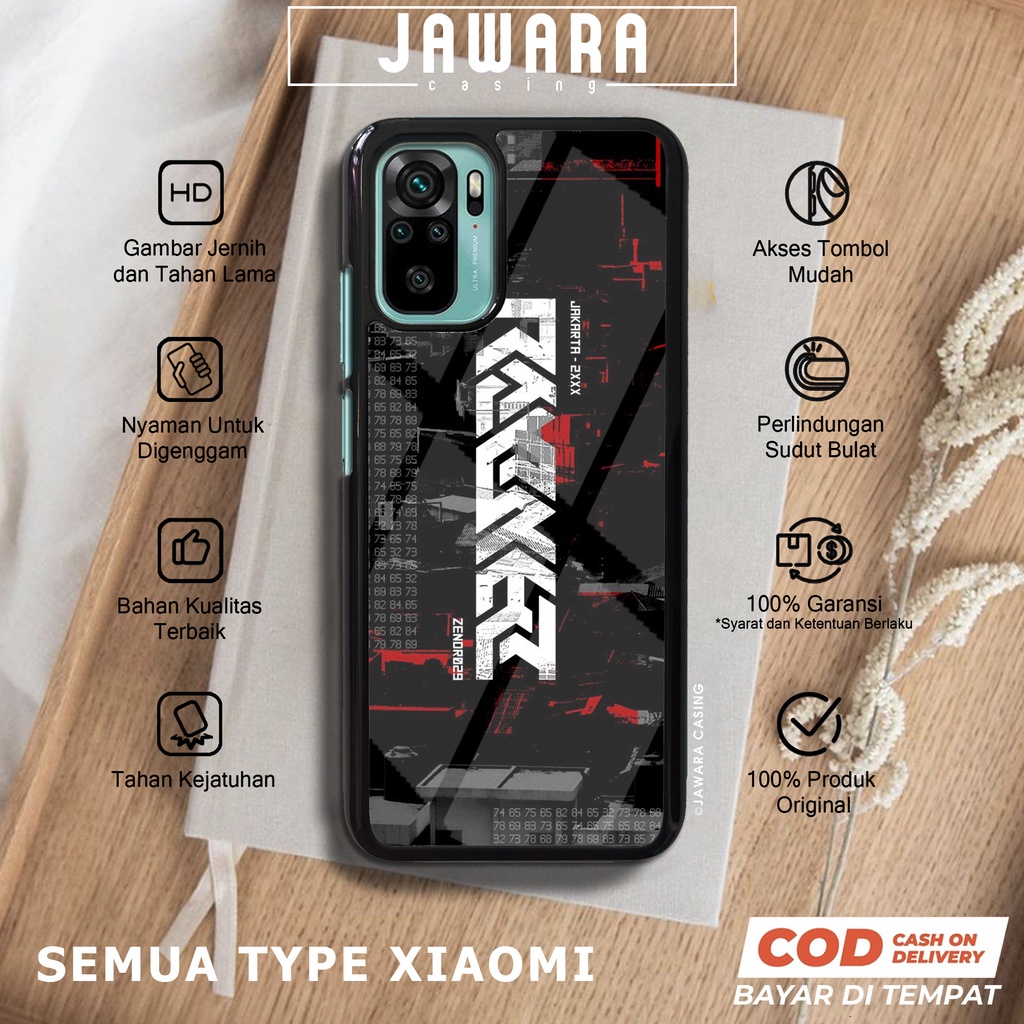 Case Redmi Note 10 Note 10S Casing Redmi Note 10 Note 10S Jawara Casing [JPNR] Case Glossy Case Aest
