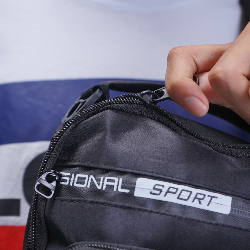 ESL05 - TAS SLEMPANG PRIA MODEL WAISTBAG BAHAN KULIT PU KUALITAS MEWAH