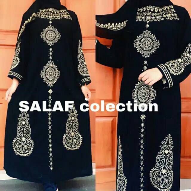 New Exclusive Abaya Arab Motif Balqis