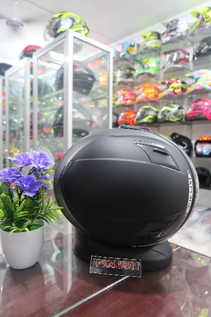 HELM ZEUS 611 Black Doff-7