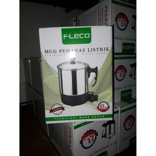 Mug,Teko Listrik, 13cm Pemanas Air Listrik Fleco,Heating,Kettle M0013