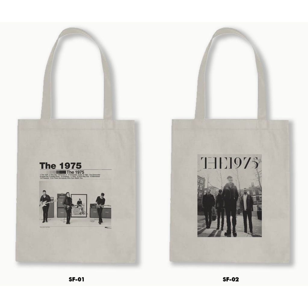 TOTE BAG BLACU - THE 1975